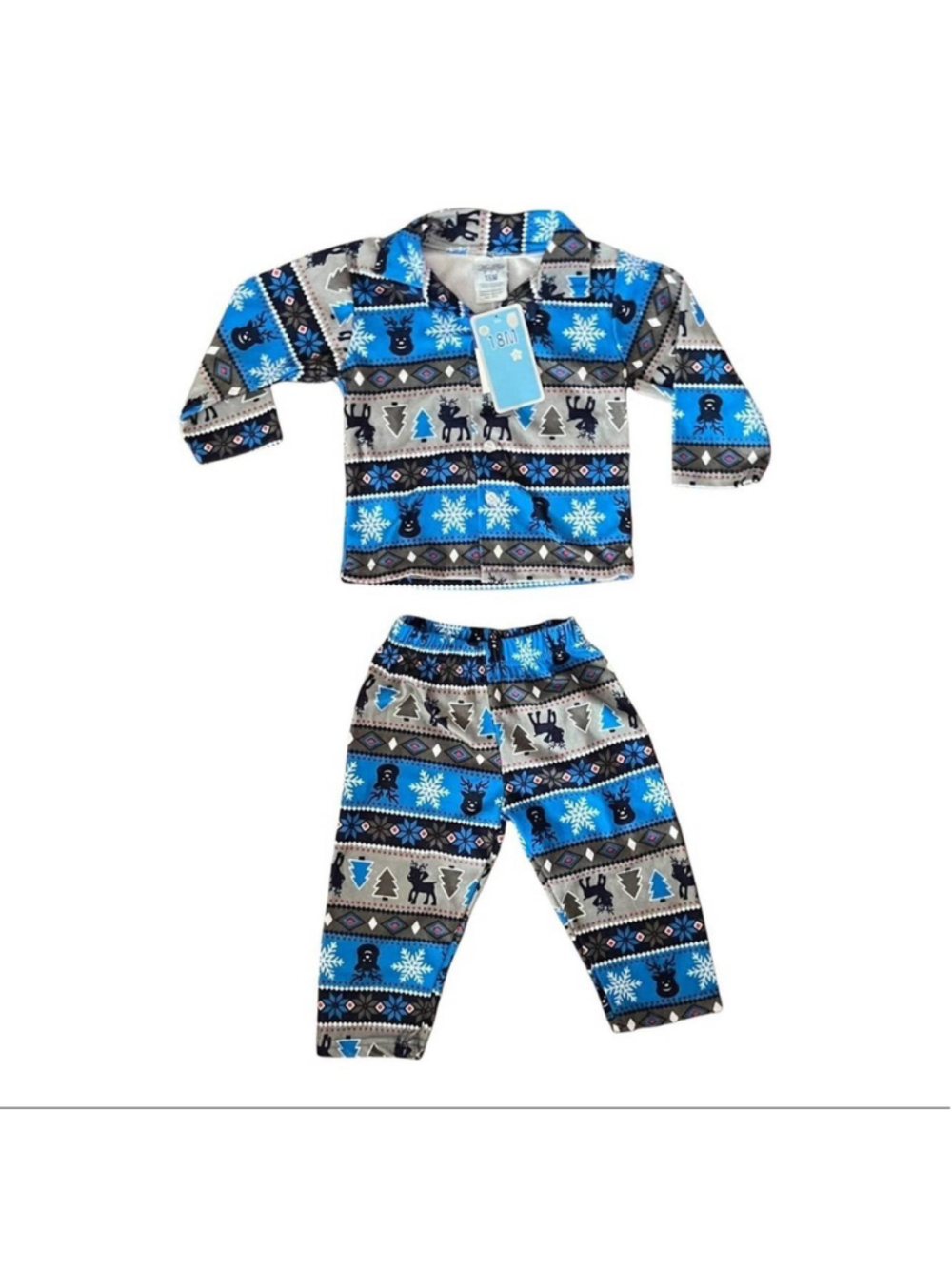 Mon Petit Pajamas 2 piece set Flame Resistant Sleepwear 18M